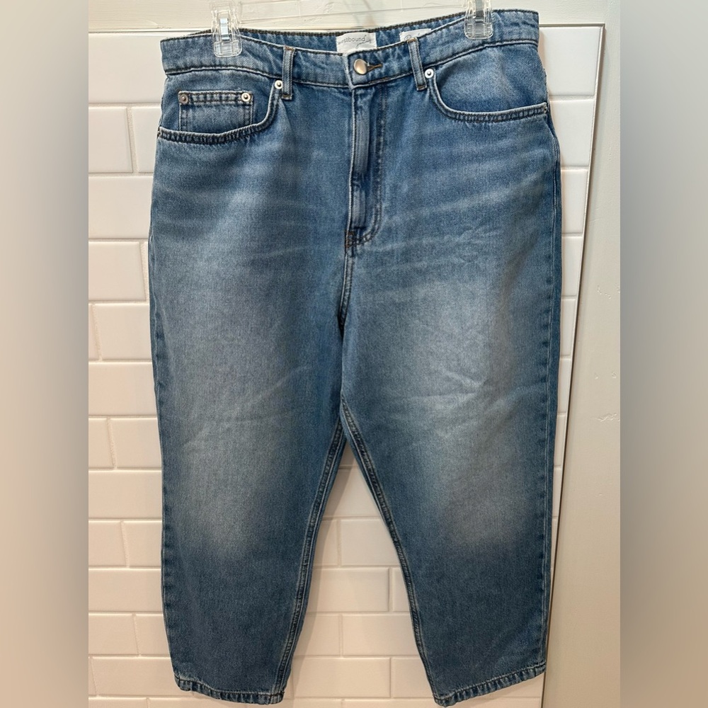 Westbound Denim Blue Boyfriend Jeans